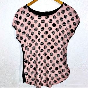 Espresso Polka Dot Top